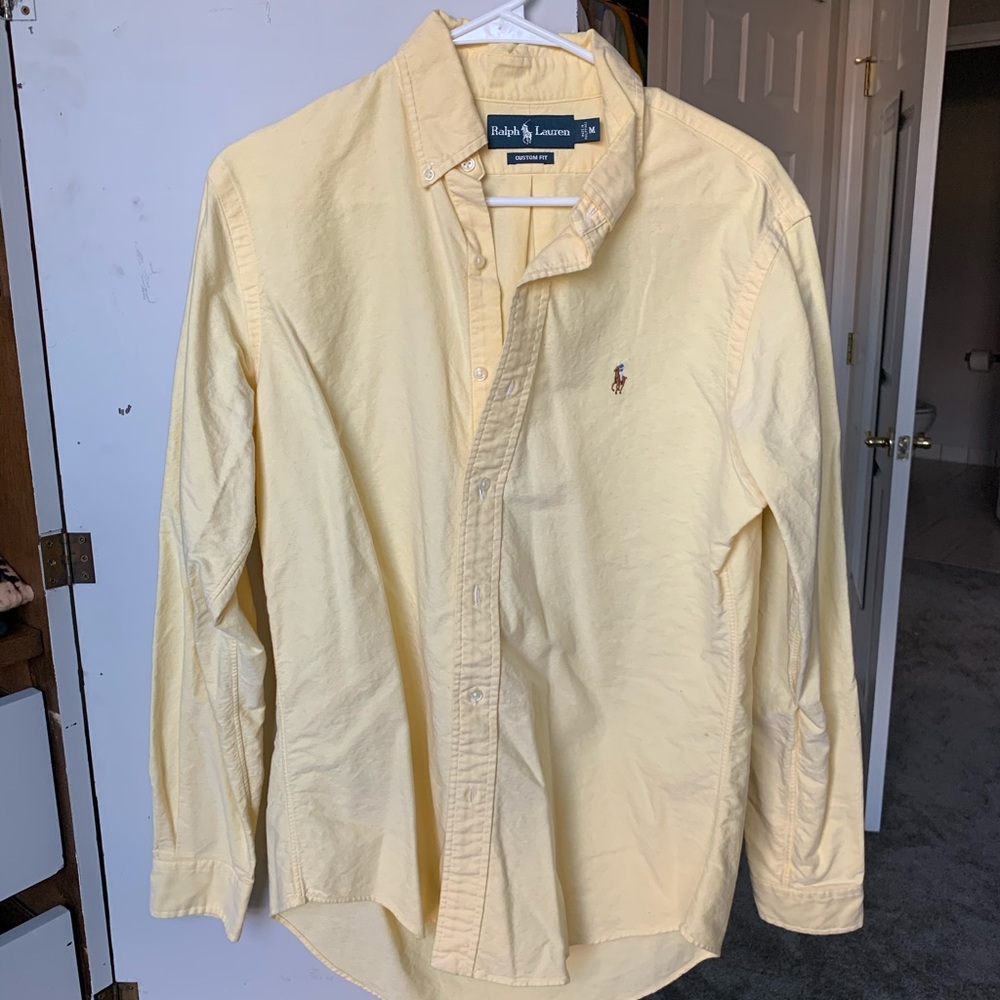 Yellow Ralph Lauren Button down